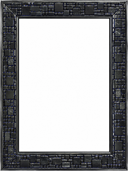 Premium Black Mosaic Textured Photo Frame | Elegant Decorative Picture Frame for Home & Office