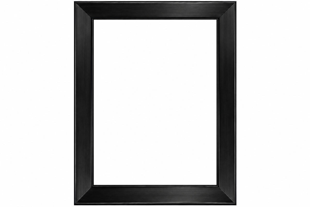 Premium Black Wooden Finish Photo Frame | Elegant Modern Picture Frame for Family, Friends, Couple Photos & Home Décor | Multiple Sizes Available