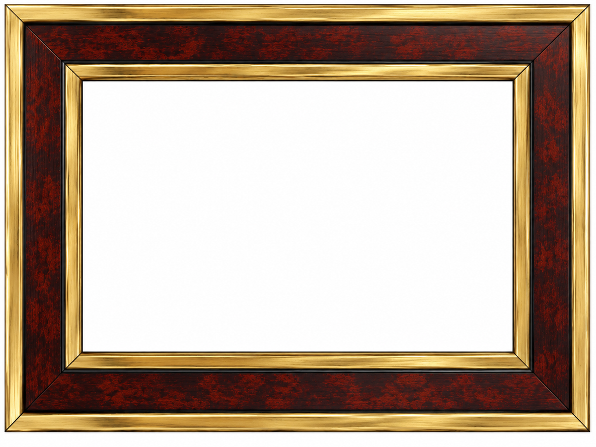 Premium Maroon & Gold Designer Photo Frame | Elegant Luxury Picture Frame for Family, Friends, Wedding & Home Décor | Multiple Sizes Available